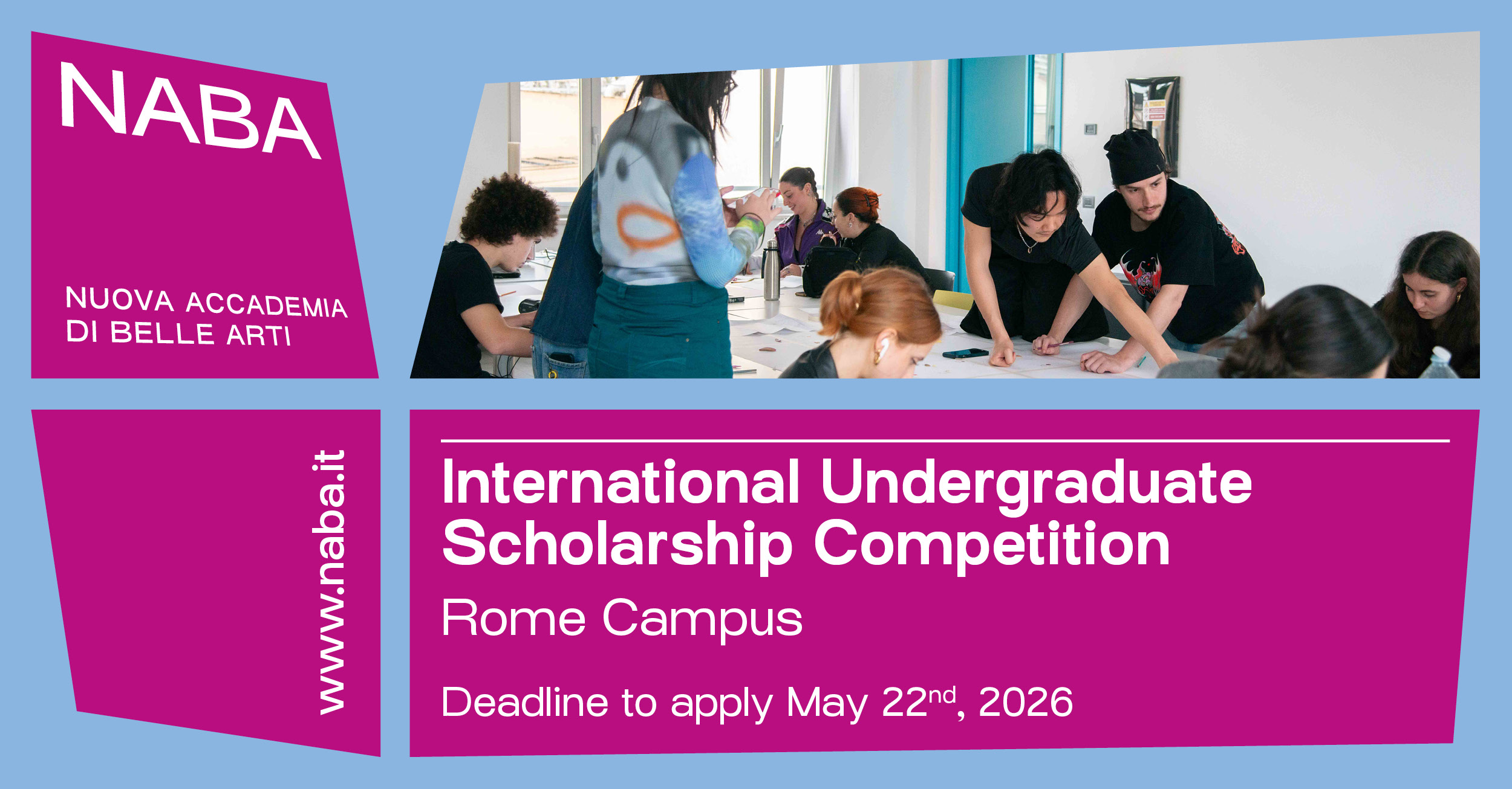 NABA Roma burs yarışması